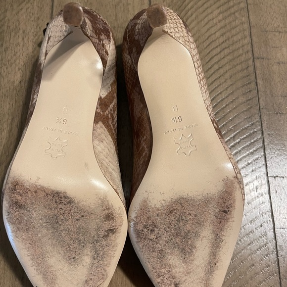 Isaac 6.5 leather heels - Picture 8 of 9